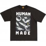 Футболка с принтом HUMAN MADE, черный - фото