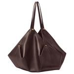 VERSACE Protea Lambskin Shoulder Bag Large Women's Brown - фото 2