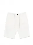 Шорты-бермуды с кулиской Eleventy, белый - фото
