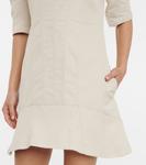 Мини-платье Анджелины Stella McCartney, Desert Beige - фото 4