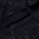 Куртка джинсовая женская Chanel с узором, черный - фото 4