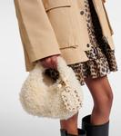 Маленькая сумка-шоппер Ganni, Egret - фото 2