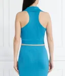 Топ slim fit Patrizia Pepe, синий - фото 4