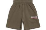Детские шорты Balenciaga, зеленый - фото