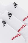 3 пары носков New Balance, белый - фото 2