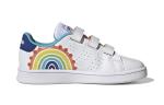 Кроссовки Adidas Advantage Court Hook & Loop J 'Rainbow' - фото 2