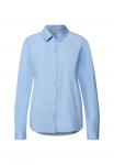 Блуза Street One Button-down blouse, Blau/Light Blue - фото 4