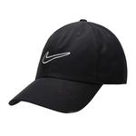 Nike Хлопковая бейсболка унисекс черная - фото 3