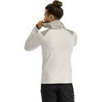 Флисовая худи с капюшоном в сетчатом стиле Ortovox, белый - фото 2