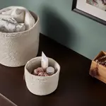 Корзина, натуральный, 15х13 см, TJABBIG IKEA - фото 3