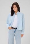 Блуза My Essential Wardrobe Button-down blouse, Cashmere Blue/Light Blue - фото