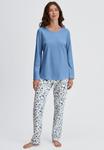 Пижамный комплект Calida SET, Riviera Blue/Light Blue - фото