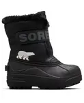 Детские зимние ботинки Snow Commander Sorel, черный - фото