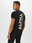 Футболка ALPHA INDUSTRIES, Black - фото 2