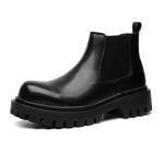 Челси GZZ, черные однослойные туфли мужские - фото 3