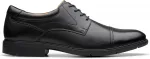 Туфли Clarks Mens Eldredge Cap, черный - фото