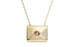 Swarovski Позолоченное колье Unisex Gold - фото 3