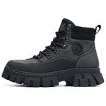 Мартин Бутс Унисекс Черный FAIRWHALE, Серый Черный (С Флисовой Подкладкой) - фото 10