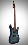 Электрогитара Schecter C-6 Plus Electric Guitar, Ocean Blue Burst - фото 4