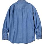 UNIQLO Рубашка унисекс синяя - фото 2