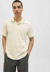 Поло Jack & Jones JJEAUSTIN SS NOOS, Antique White/Beige - фото 4