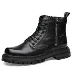 Ботинки Martin мужские черный Fapai - фото 2