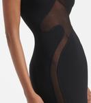 Платье макси со вставками Alaïa, Noir Alaia - фото 5