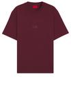 Футболка HUGO Delastee, Burgundy - фото