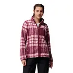 Флис Columbia West Bend Print II full zip, розовый - фото