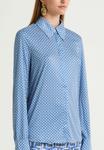 Блуза Maliparmi MICRO PRINT, Blue - фото 3