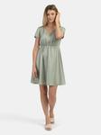 Платье миди Usha, зеленый - фото