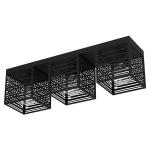 Потолочный светильник Eglo Piedritas, черный - фото