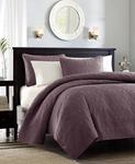 Квебек 3 шт. Наборы одеял Madison Park, фиолетовый - фото 2