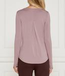 Блуза EA7 Regular Fit, роза - фото 4