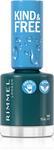 Лак для ногтей Rimmel Kind & Free, 168 Teal Ivy 8 ml - фото