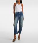 Джинсы-бочонки с высокой талией AG Jeans, Diva - фото 7