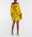 Мини-платье Martine с рюшами Ulla Johnson, Golden Beryl - фото 3