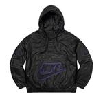 Анорак Supreme x Nike Leather Anorak, Black - фото