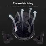 Шлем мотоциклетный TD-Helmet FMVSS-218, белый - фото 3