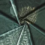 Постельное белье зеленое 1x 200x200 см + 2x 80x80 см REDBEST - фото 6