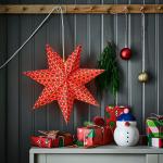 Абажур, розовый/зеленый, 48 см IKEA Stråla - фото 2