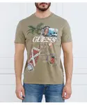 Футболка Regular fit Guess Jeans, зеленый - фото