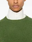 Шерстяной свитер FURSAC, зеленый - фото 5