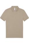 Рубашка-поло B&C, бежевый - фото