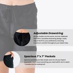 Женские шорты для серфинга Plus 7" Calypsa, лавандовый - фото 3