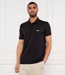 Рубашка поло Slim fit Boss Green, черный - фото