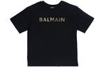 BALMAIN Футболка SS23 черная детская - фото
