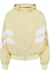 Ветровка Urban Classics CRINKLE BATWING, цвет softyellow white - фото 6