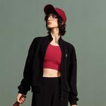 Куртка женская Le Coq Sportif, Пурпурно-красная - фото 11