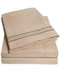 Наборы простыней Sweet Home Collection, бежевый - фото 2
